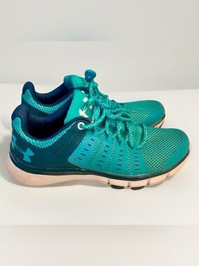 Under Armour Micro G Limitless Sneakers Women's Size 7 Aqua Green 1274417-369